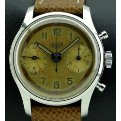 Vintage Chronograph Stainless Steel, two tone dial, from 1949