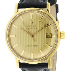 Seamaster yellow gold with tapisserie dial, made in 1961