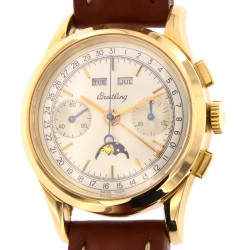 Chronograph Triple Date and Moonphase, 18kt Yellow Gold, Limited Edition 22 pcs, from 90s