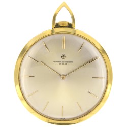 Extra-Thin Pocket Watch 18kt Yellow gold, ref.6760, from 60s