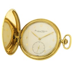 Hunting Pocket Watch 49mm 18kt Yellow Gold, ref.123, from 1967