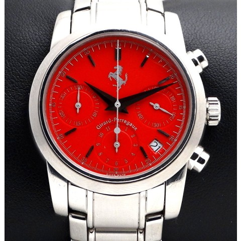 Ferrari Chronograph, ref.8020, Red Dial