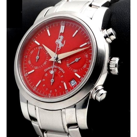 Ferrari Chronograph, ref.8020, Red Dial