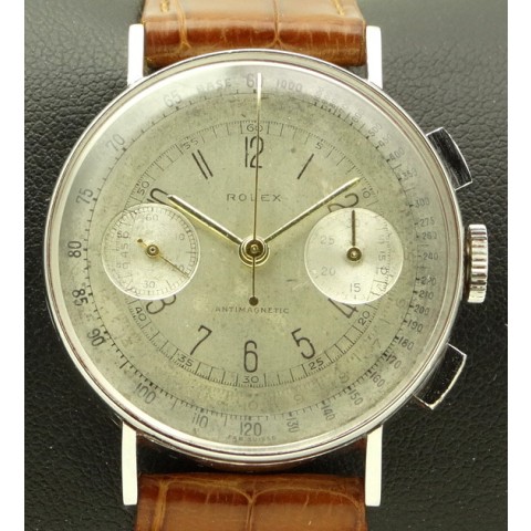 Antimagnetique Chronograph, stainless steel, Ref. 3484