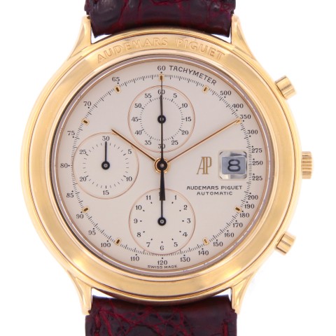 Huitieme Chronograph 18k rose gold from 90s
