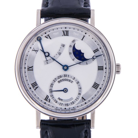 Classique Day-Date Moonphase, REF. 3130 18kt White Gold, Full Set