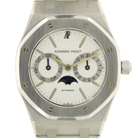 Royal Oak DayDate Moon phases, stainless steel, Ref. 25594ST
