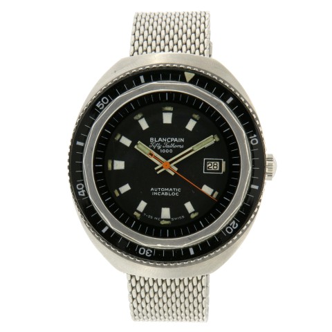 Fifty Fathoms 1000 Diver, Stainless Steel, from 60s