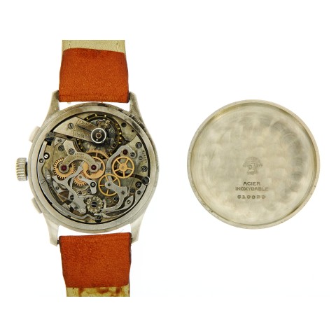 Vintage Doctor watch, stainless steel, black dial