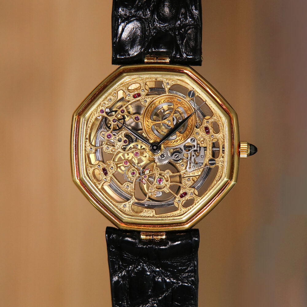 Audemars Piguet Classique “Royal Oak inspired” Skeleton ref. 4122BA Self-Winding from 1980