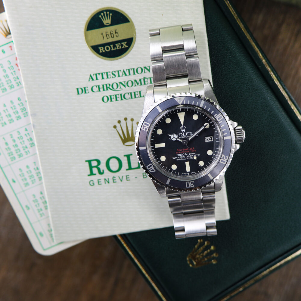 Rolex Sea-Dweller ref.1665 Double Red Mark IV Dial, Full Set 1976