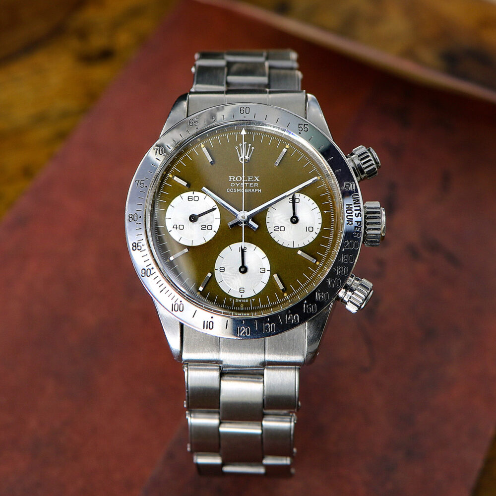 Rolex Vintage Daytona ref. 6265 Amazing Tropical Brown Dial from 1971