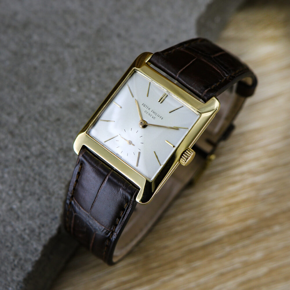 Patek Philippe Collection Carré-Tortue Ref. 2488 18kt Yellow Gold Square Case from 50s
