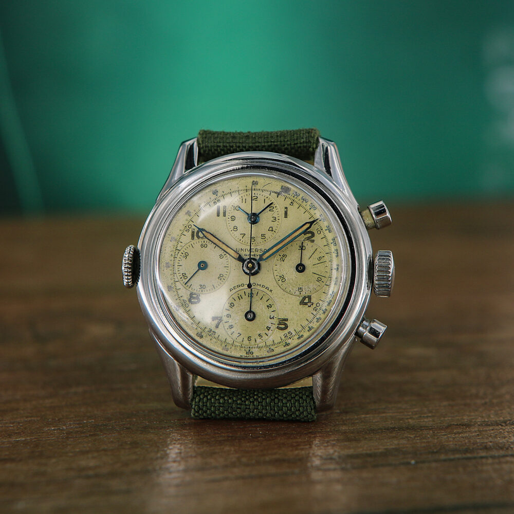 Universal Genève Aero-Compax Chronograph Ref. 22290 Around 1950