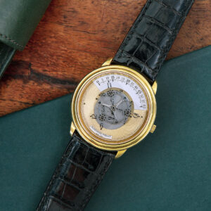 Audemars Piguet Starwheel 18kt Yellow Gold ref.25720BA from year 1992 Box and Extract AP