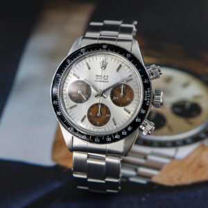 Rolex Daytona Ref. 6263, Rare Tropical Brown Counters, from year 1974, with Service Rolex