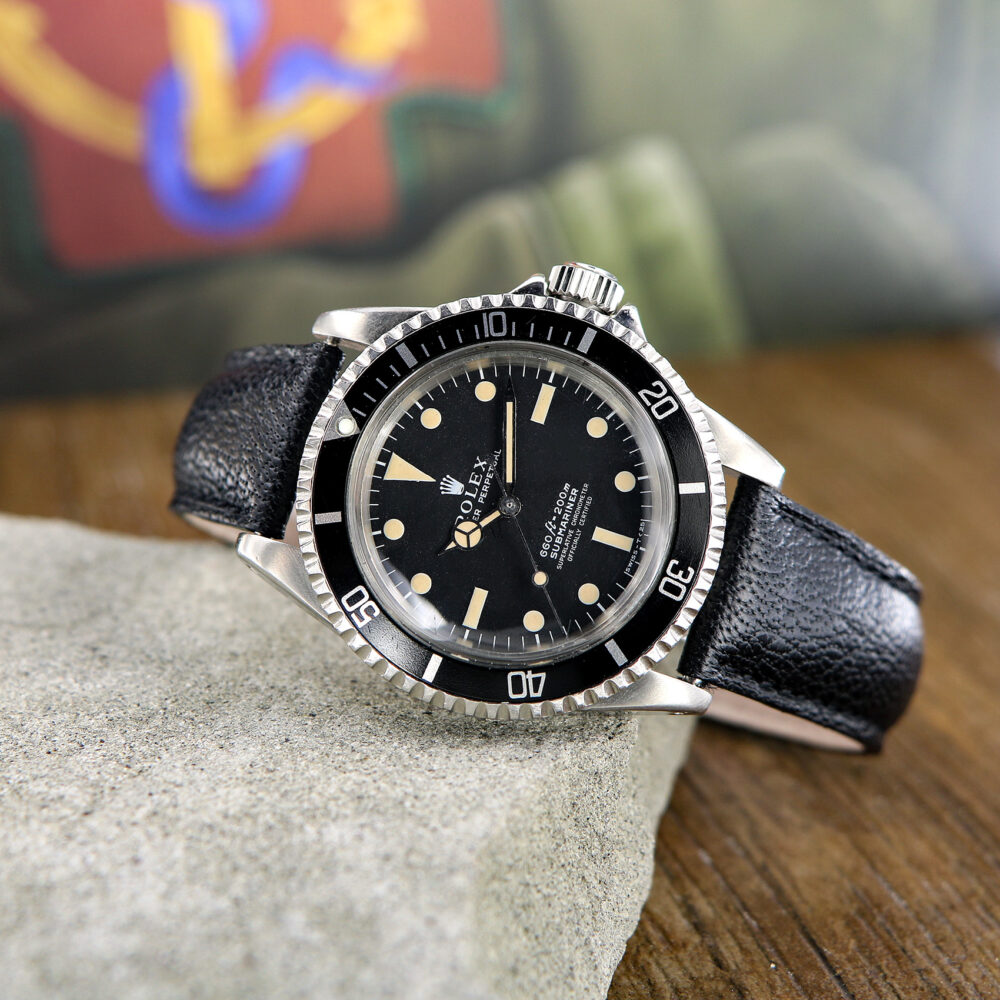 Rolex Vintage Submariner No Date Ref. 5512, 4 Lines Dial, from the year 1965