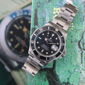 Rolex Submariner Date Transitional Reference 168000, from 1987