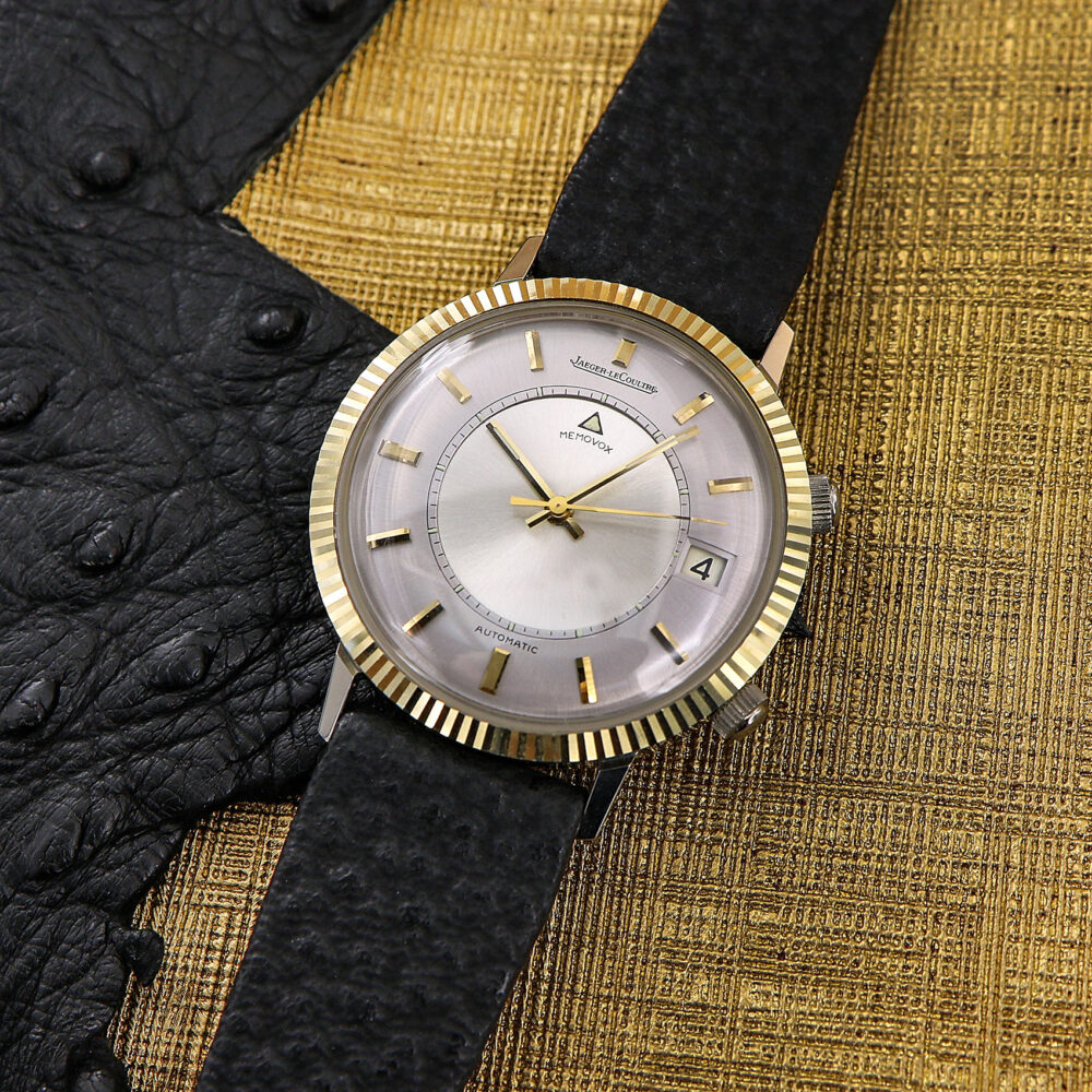 Jaeger-LeCoultre Memovox Vintage, Steel and Gold, Automatic, ref. E855, from 60s