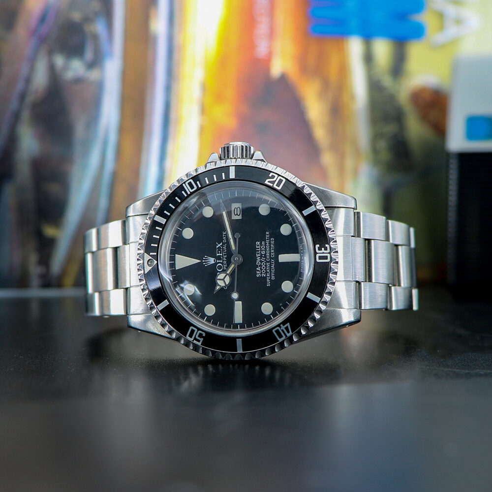 Rolex Sea-Dweller Ref. 1665, rare transitional caseback