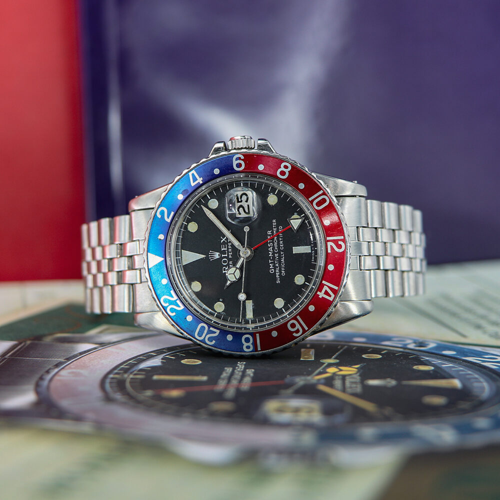 Rolex GMT Master Ref.1675 Long E Dial, from 1972