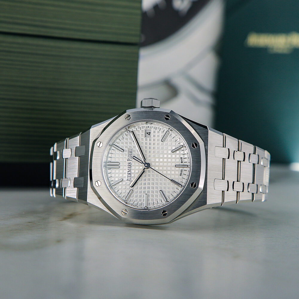 Audemars Piguet Royal Oak 37mm, Stainless Steel, 15550ST, “50th Anniversary”, Full Set