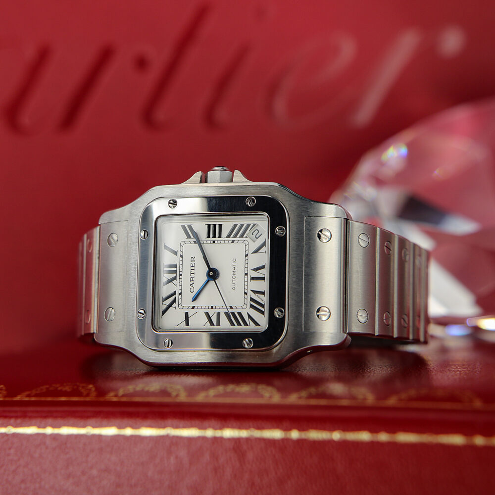 Cartier Santos Galbée XL, Stainless Steel, Automatic, with Cartier box