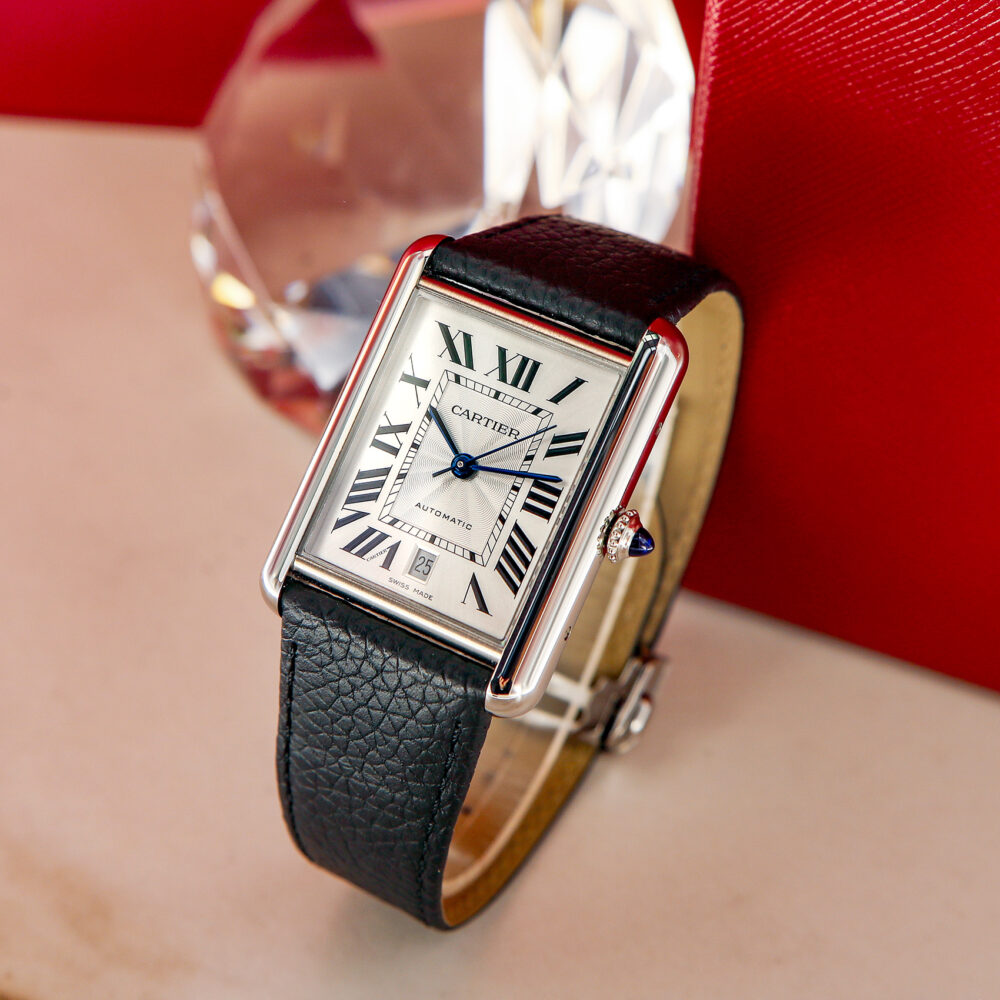 Cartier Tank Must XL, Stainless Steel, Self-Winding, Full Set 2024