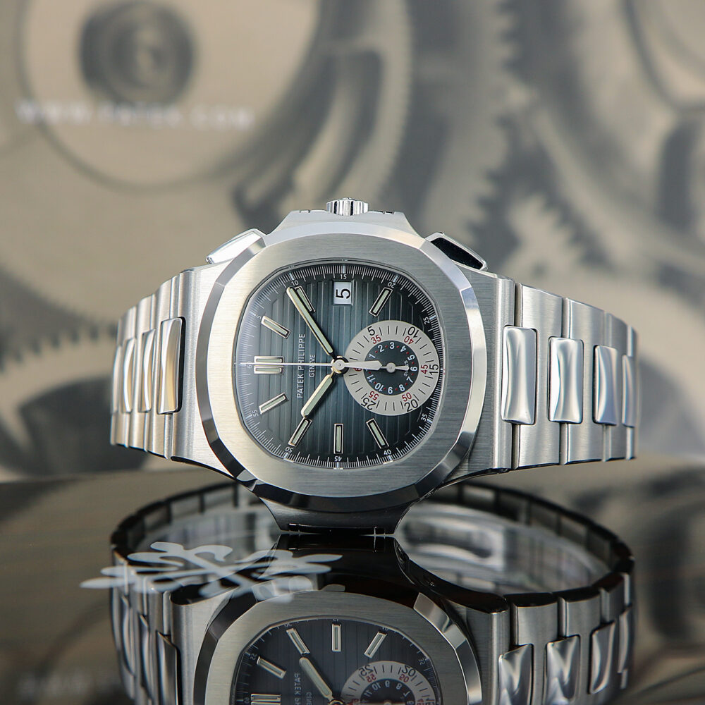 Patek Philippe Nautilus Chronograph Ref. 5980/1A, Full Set 2008