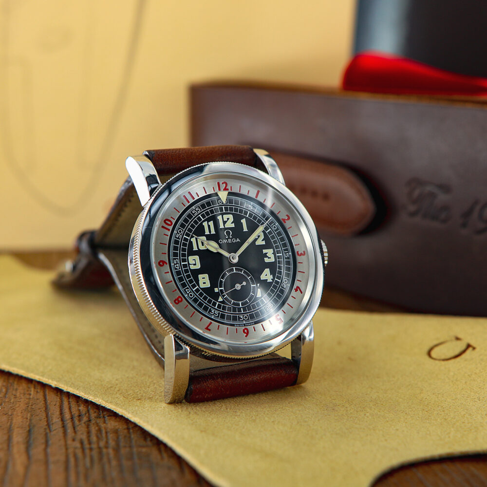 Omega The Museum Edition N1, 1938 Pilot’s watch, with Papers